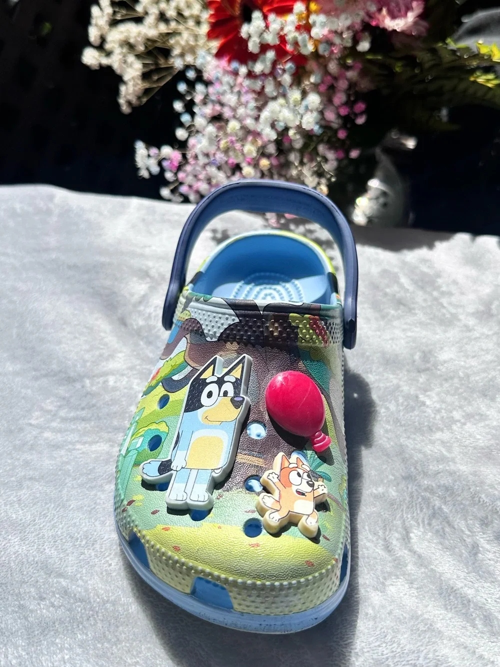Crocs Kids' Bluey Classic Clogs - Size 1